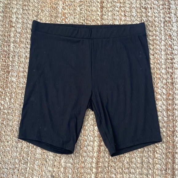 lala. Shorts Lala 3xl Plus Size Black Biker Shorts Poshmark